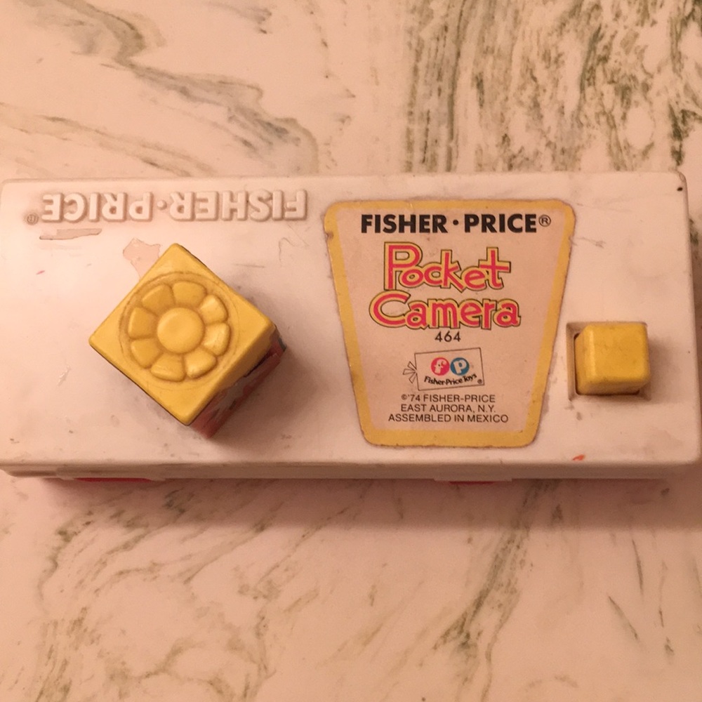 Vintage 1974 fisher price pocket camera trip